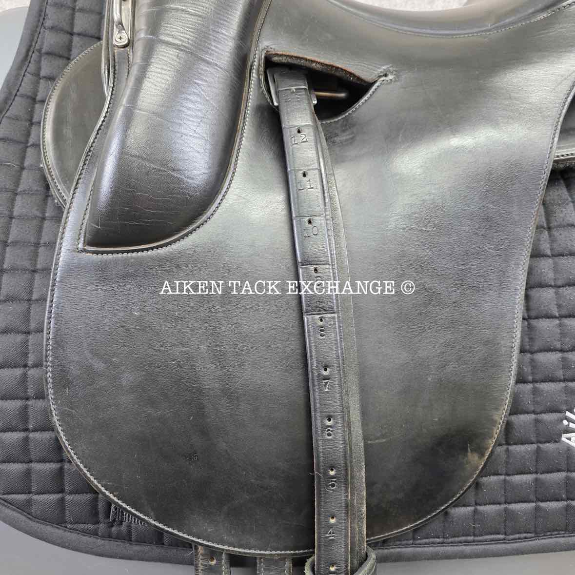 Timberline Evolution Dressage Endurance Saddle, 16" Seat, Auto-Adjusting Flex Panels