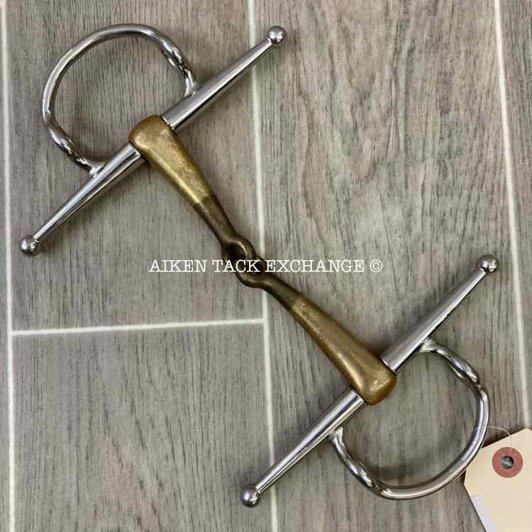 Herm Sprenger Single Joint Full Cheek Gag Bit 5.75"