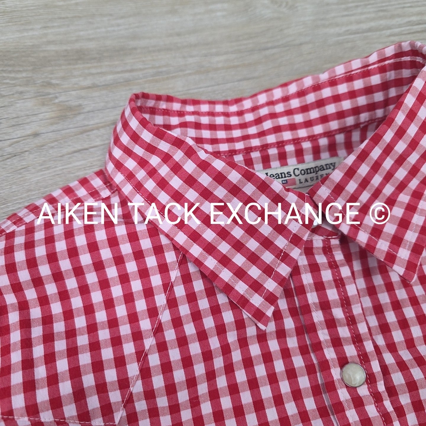 Polo Jeans Company by Ralph Lauren Long Sleeve Snap Collared Shirt, Size Large