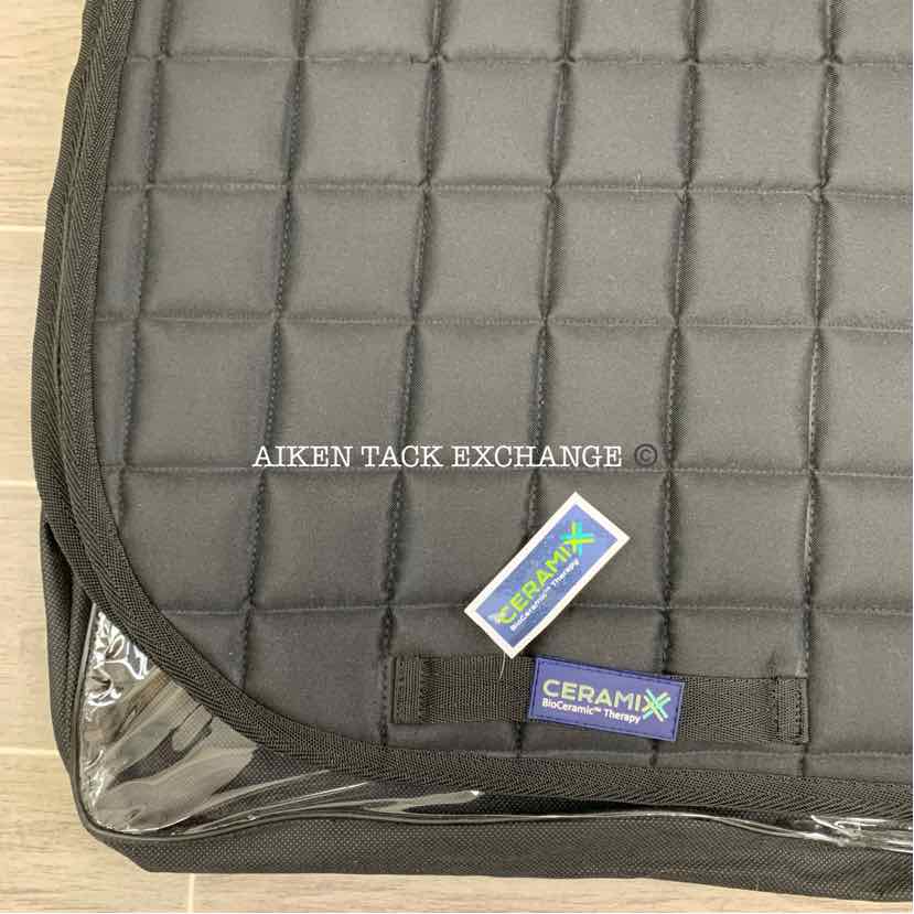 Ceramix BioCeramic Therapy TheraTex Close Contact Saddle Pad, Black, Brand New