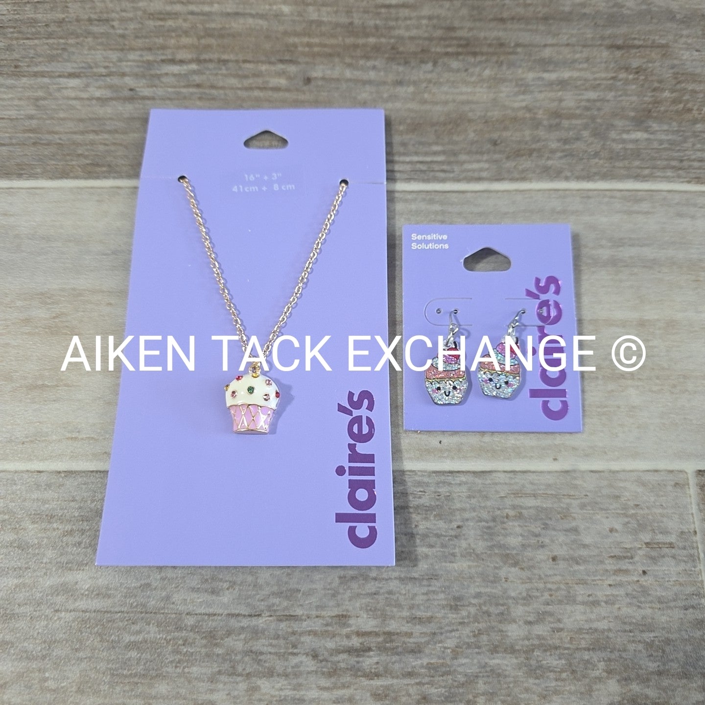 Claire's Necklace + Earring Set