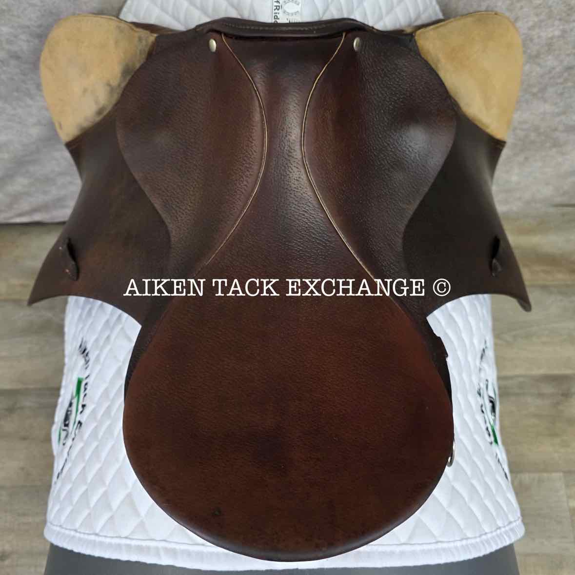 Stubben Siegfried All Purpose Saddle, 17" Seat, 32cm Tree - Wide, Wool Flocked Panels