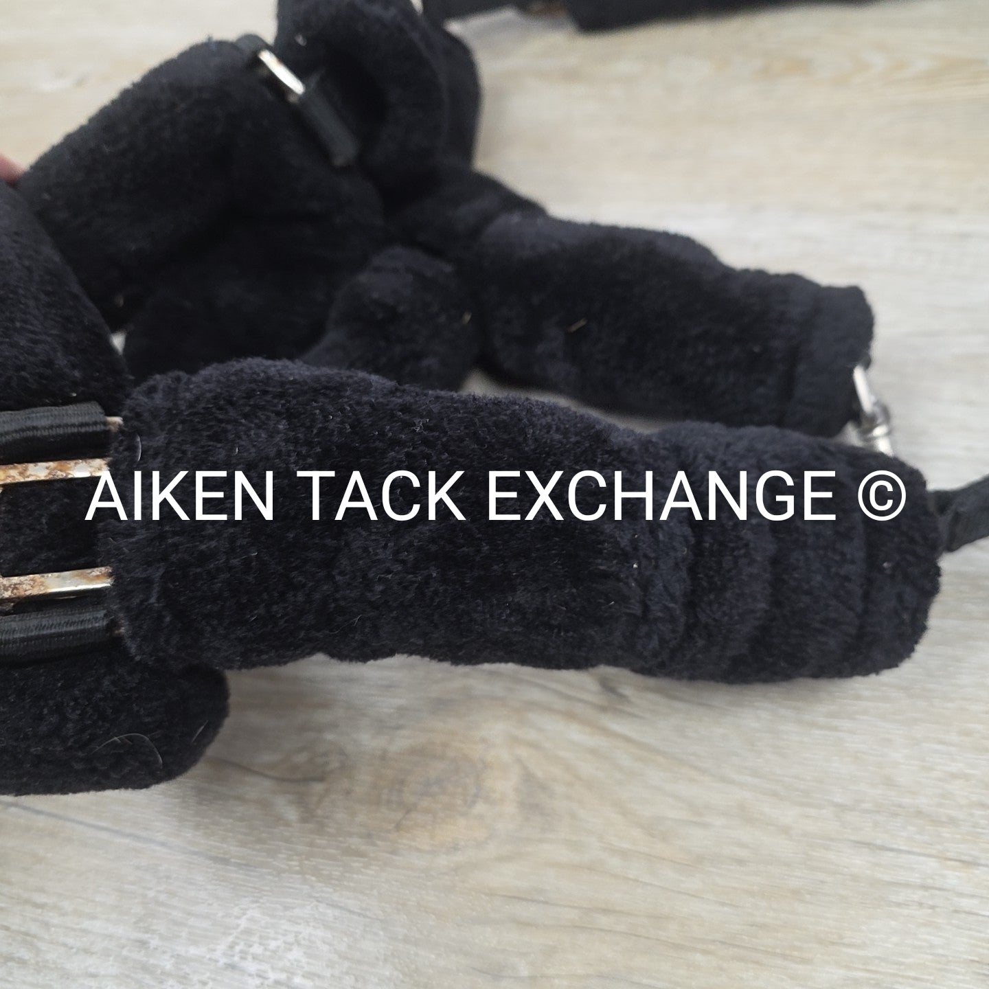 Cameo Fleece Halter, Black, Size Full