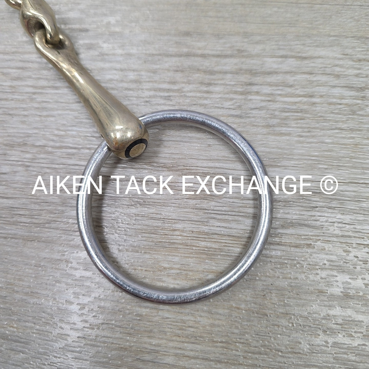Herm Sprenger KK Ultra Sensogan Double Joint Loose Ring Bit 6"