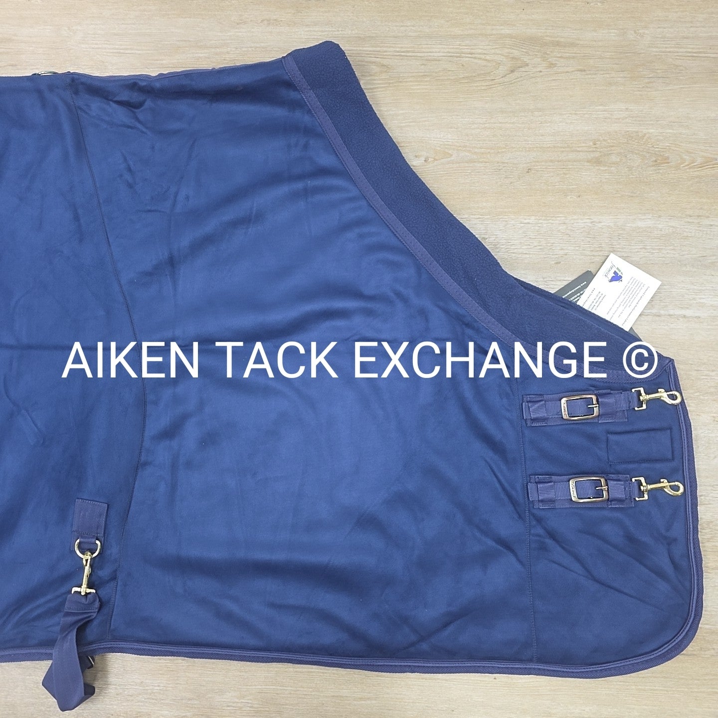 Fenwick Equestrian EquSuede Performance Cooler, Blue, 86"