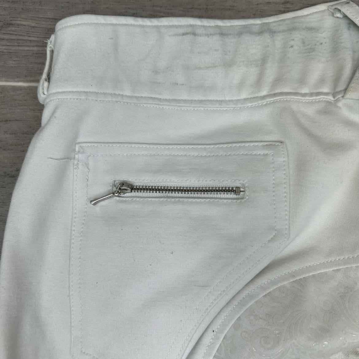 Chillout Equestrian Silicone Grip Full Seat Breeches, Size 16