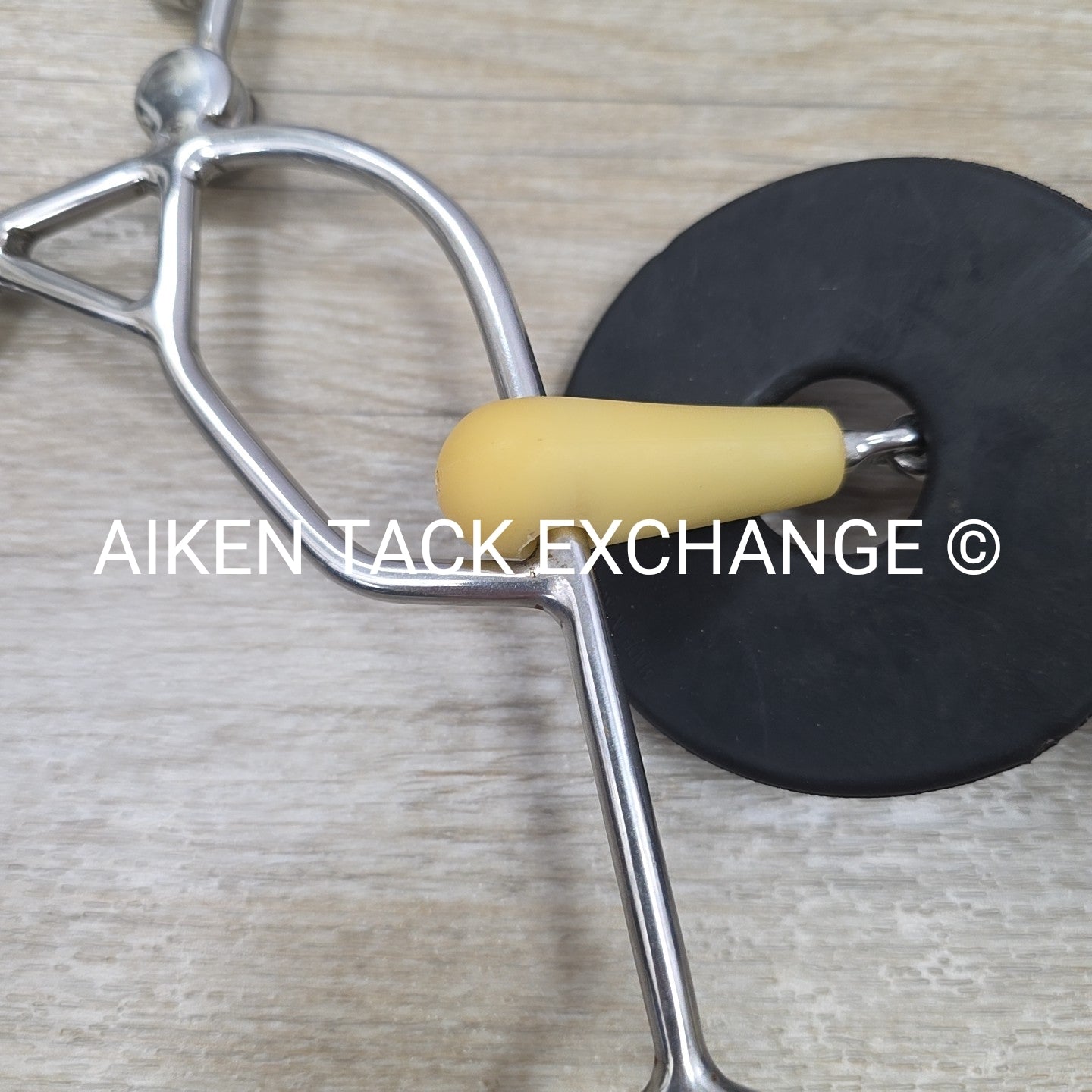Happy Mouth Double Joint Hackamore Bit 5.25"