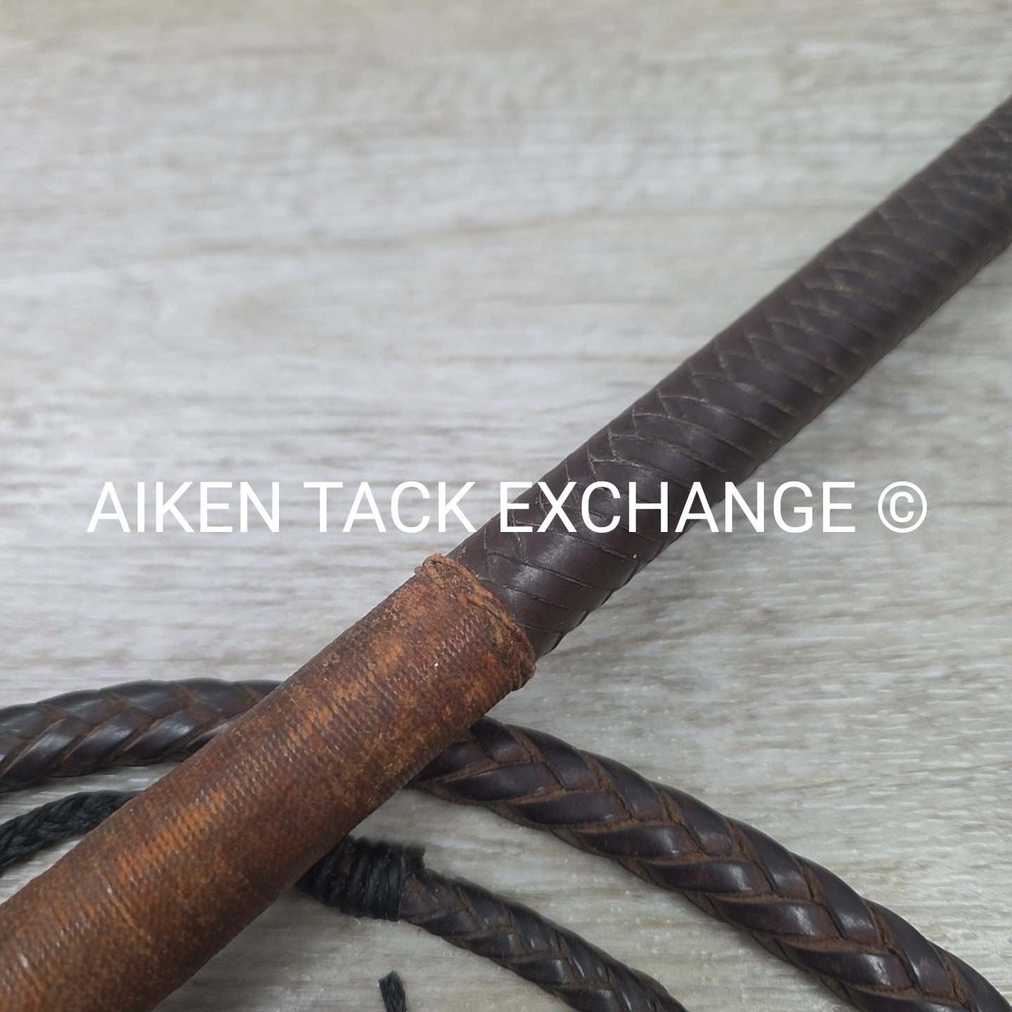 Men's Swaine Staghorn Hunt Whip with Thong / Lash