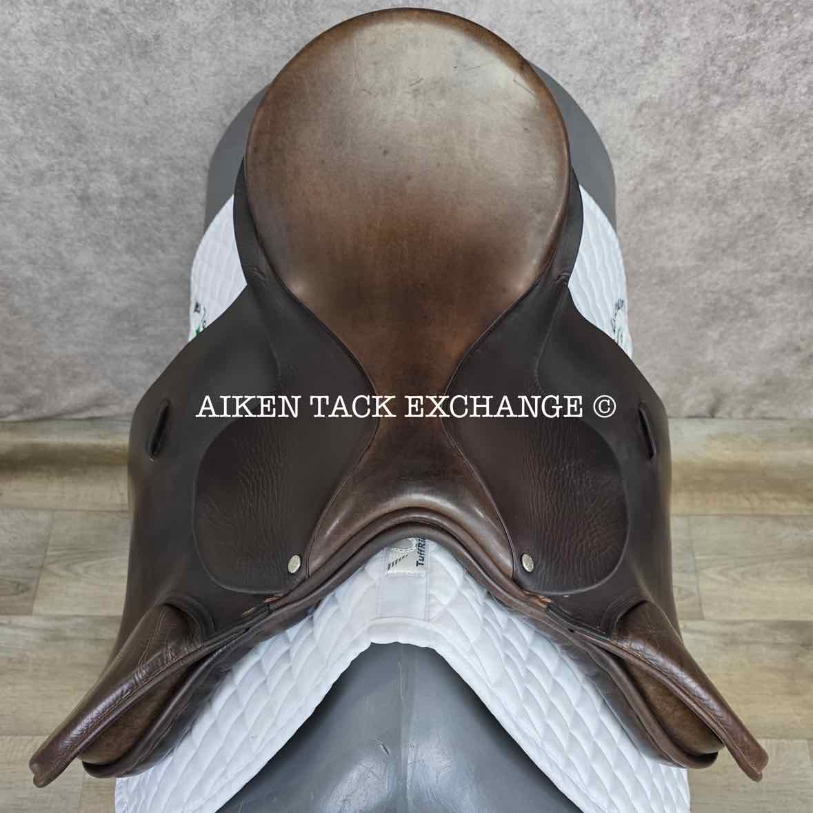 **SOLD** Berney Brothers GP All Purpose Saddle, 18" Seat, Wide Tree, Wool Flocked Panels