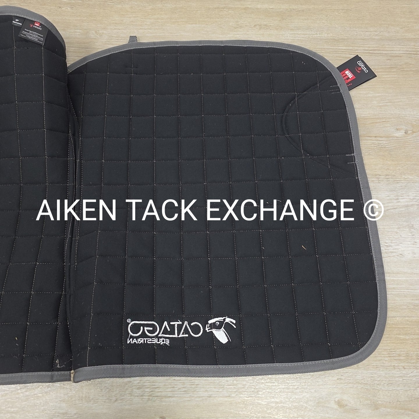 Catago FIR-Tech Dressage Saddle Pad, 17", Walnut Brown