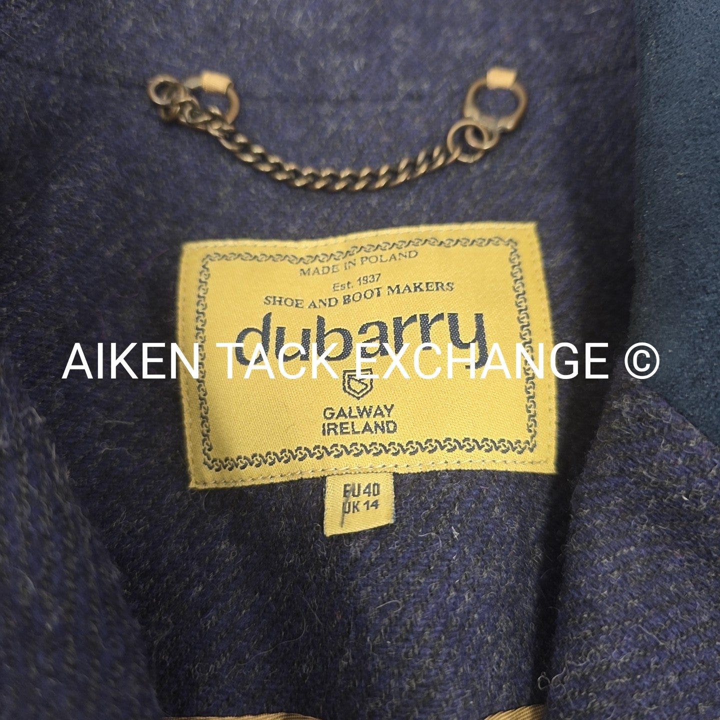 Dubarry Blackthorn Tweed Coat, Women's 40 (Medium)