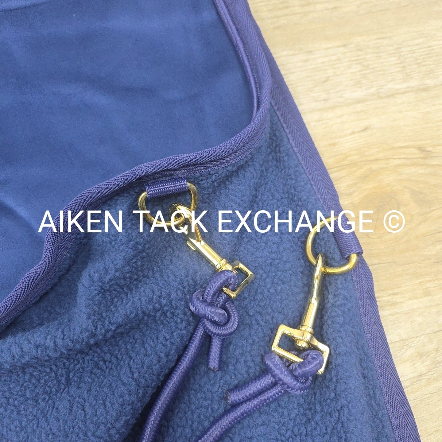 Fenwick Equestrian EquSuede Performance Cooler, Blue, 74"