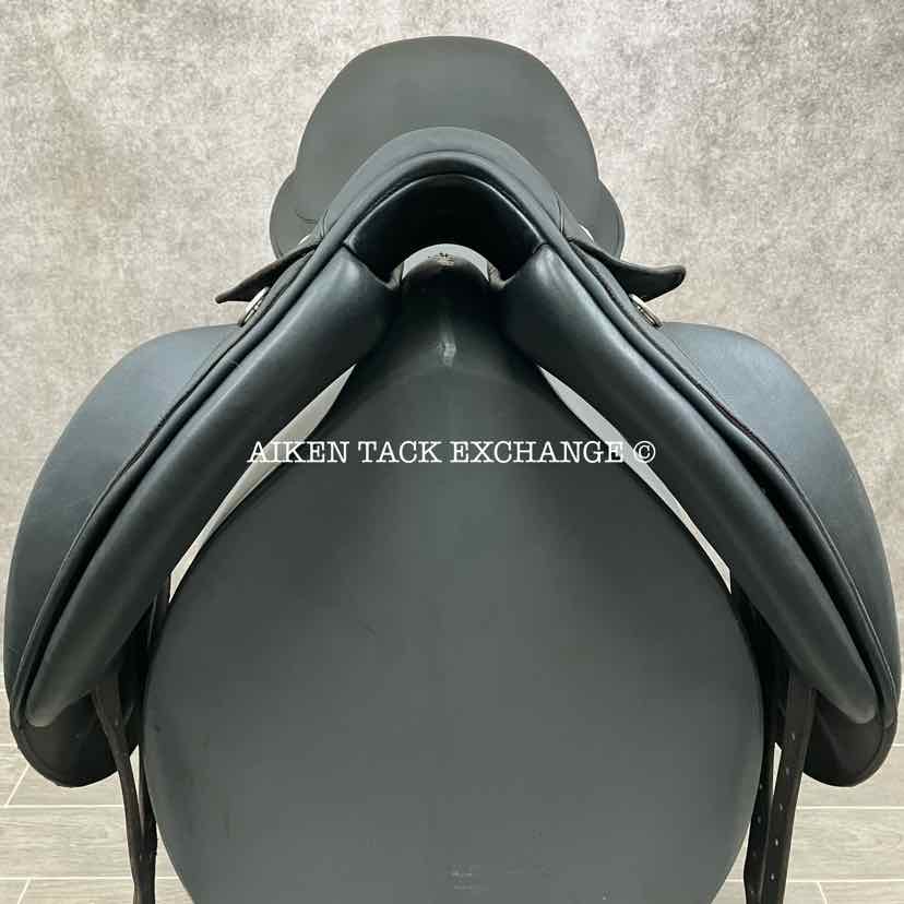 **SOLD** 2010 Stackhouse Legado Monoflap Dressage Saddle, 17.5" Seat, Medium Narrow Tree