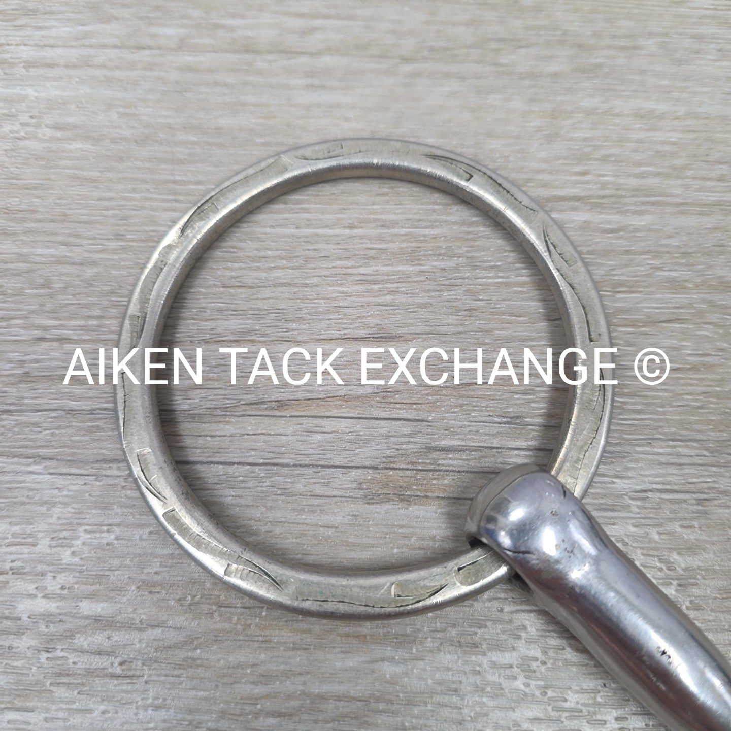 Single Joint Flat Engraved Loose Ring Bit 5"
