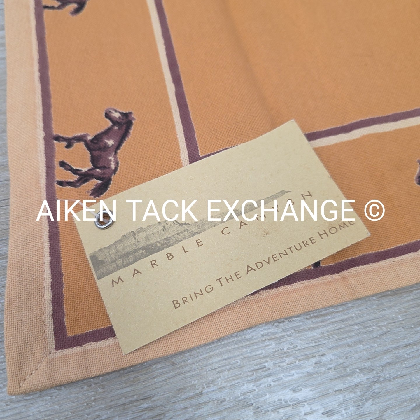 Marble Canyon Tablecloth & 2  Kitchen Towels