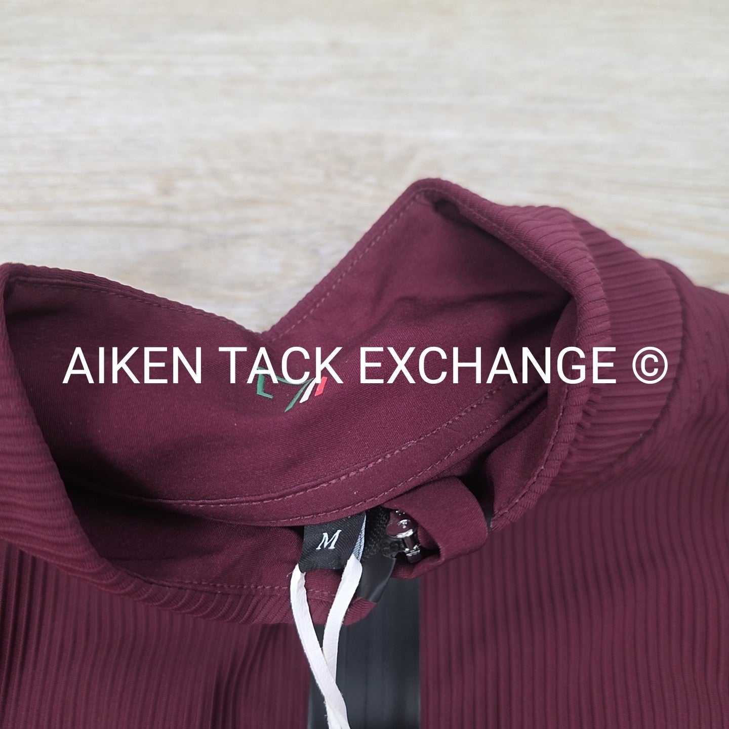 Lauria Garrelli Livigno Ribbed Long Sleeve Top, Size Medium