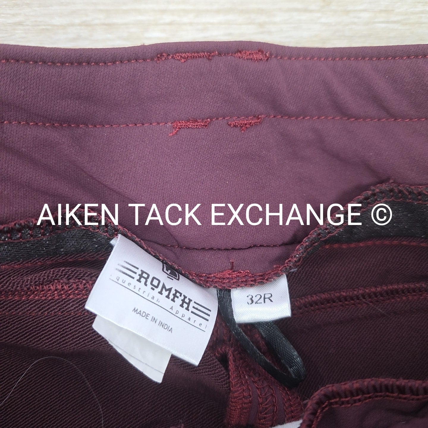 Romfh Champion Full Seat Breeches, Size 30 R