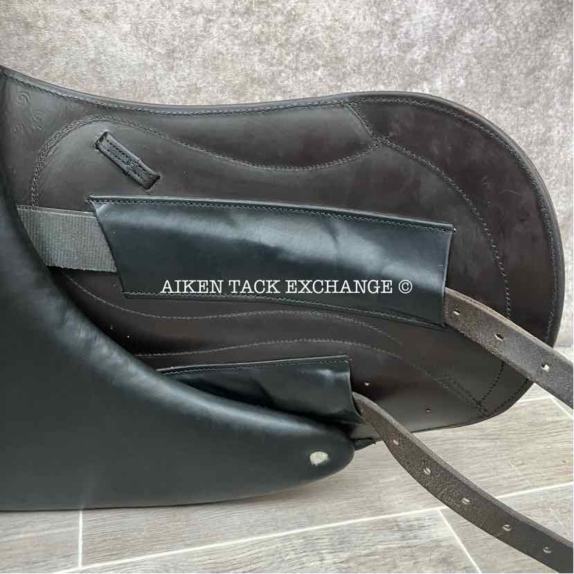 2010 Stackhouse Legado Monoflap Dressage Saddle, 17.5" Seat, Medium Narrow Tree