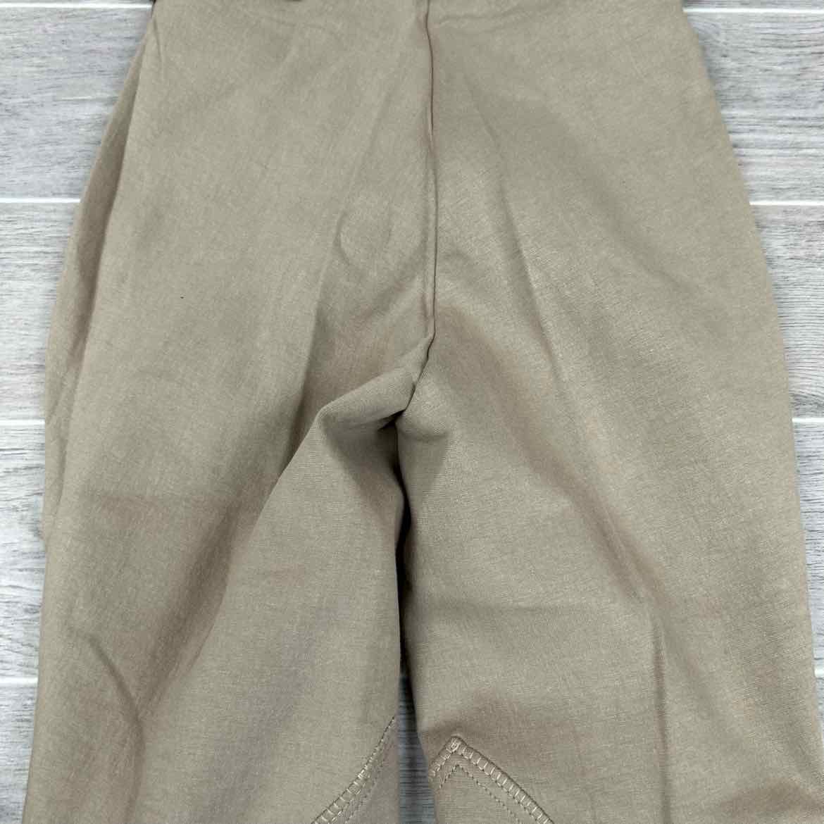 Royal Highness Women's Knee Patch Breeches, Tan, Size 26, Brand New