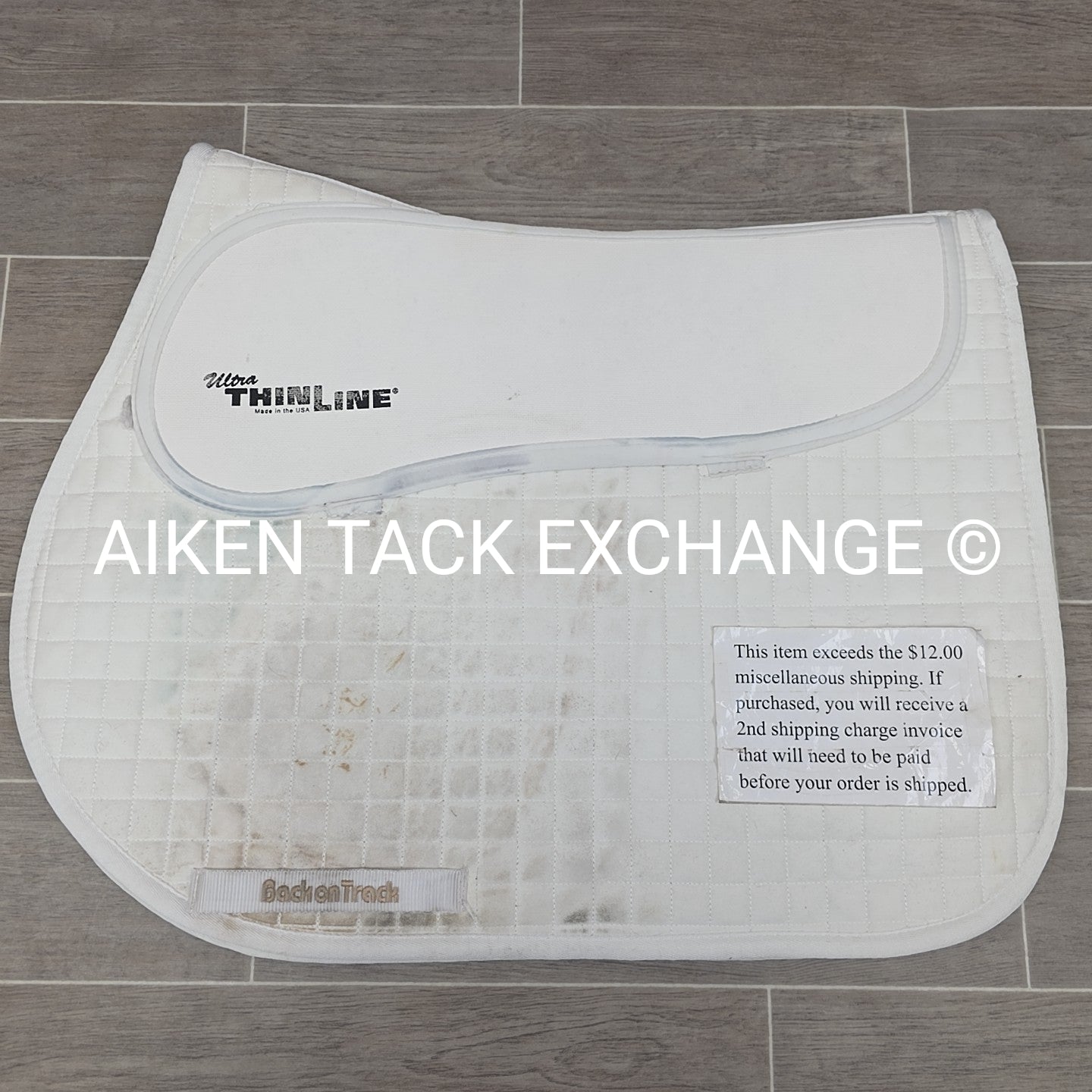Back on Track ThinLine Therapeutic All Purpose Saddle Pad