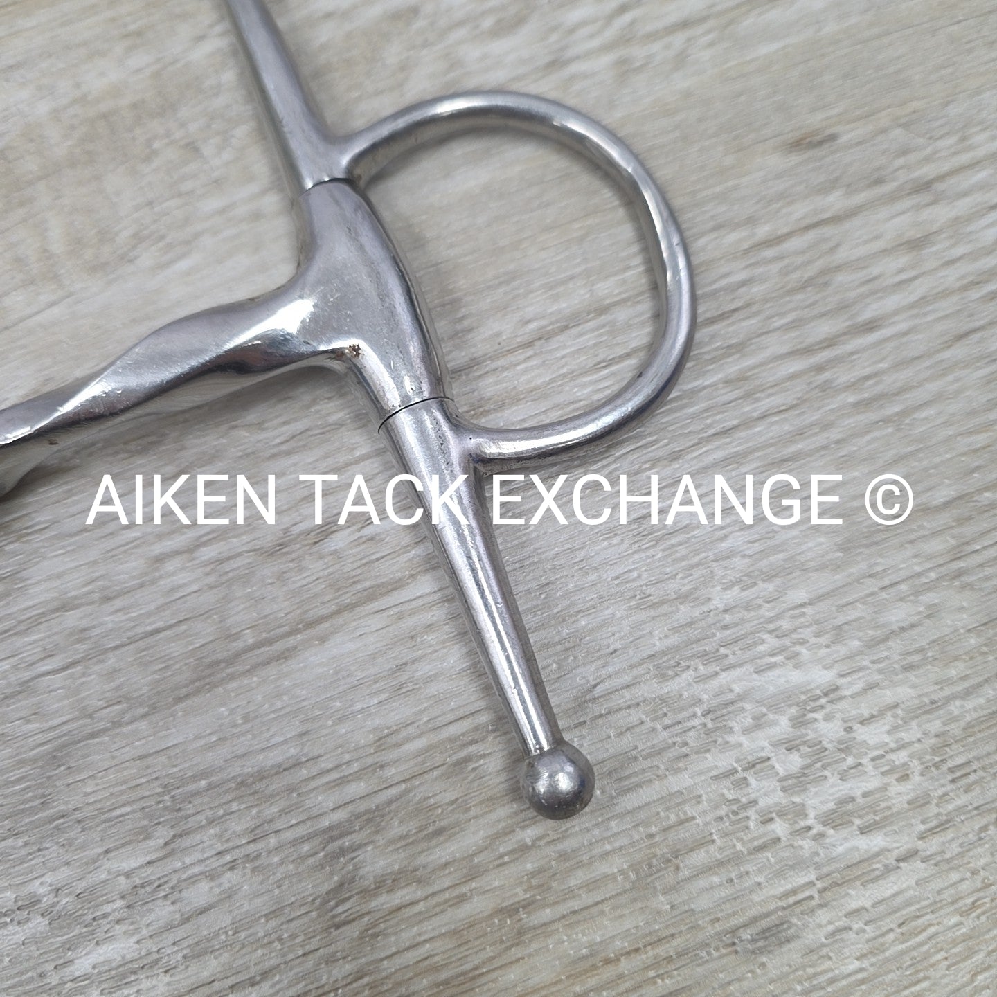 Korsteel Single Joint Slow Twist Full Cheek Bit 5'