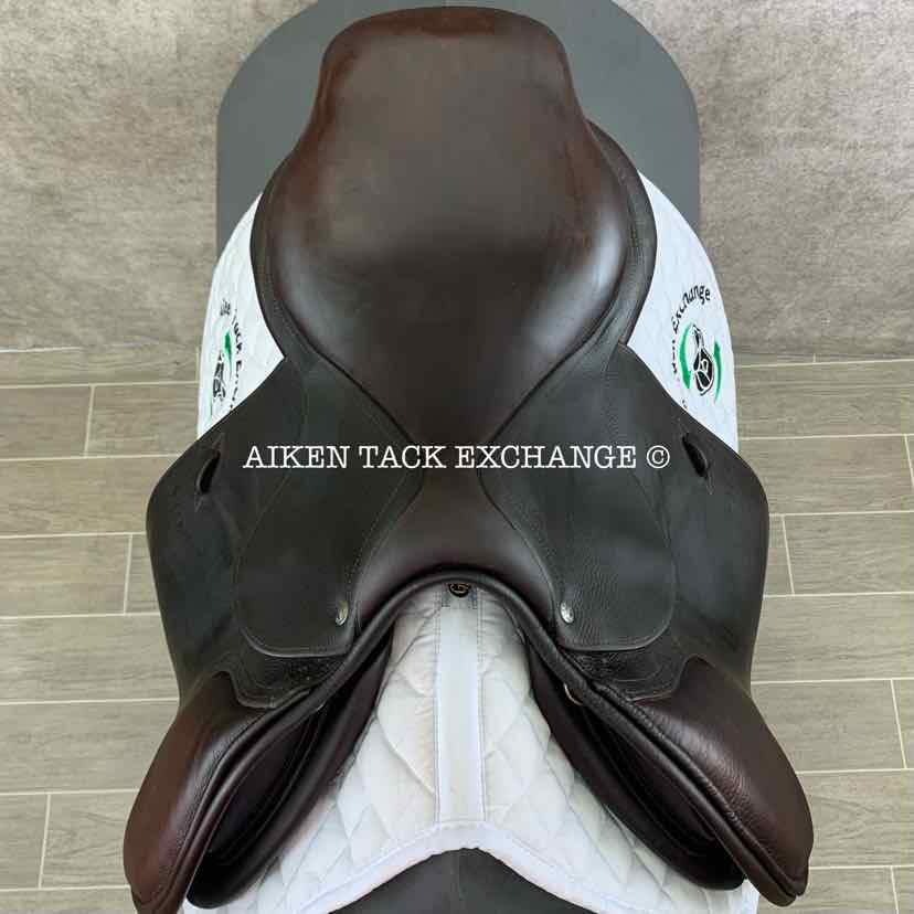 2014 CWD SE06 Close Contact Jump Saddle, 17" Seat, 3C Flap, Medium Tree, Foam Panels