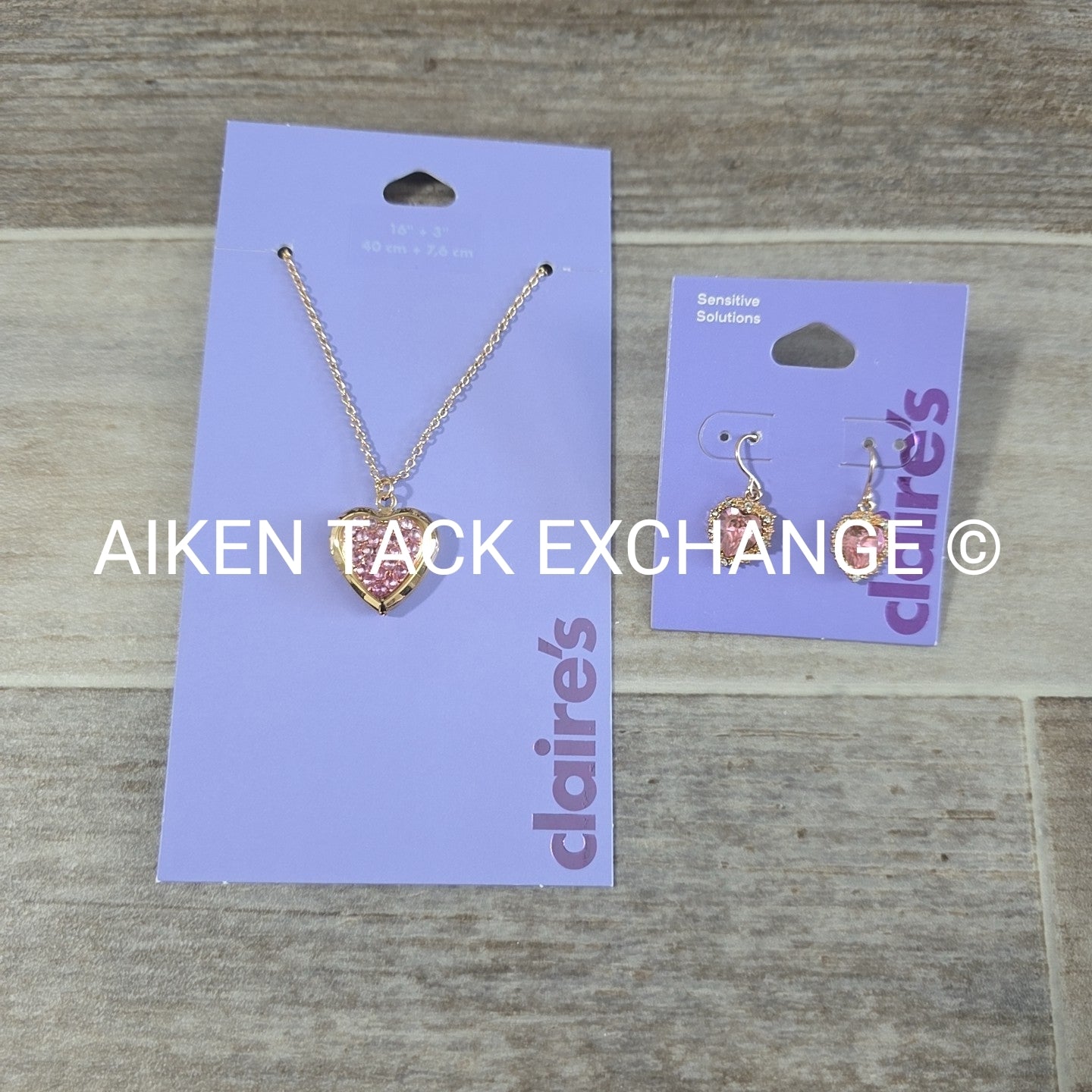 Claire's Necklace + Earring Set