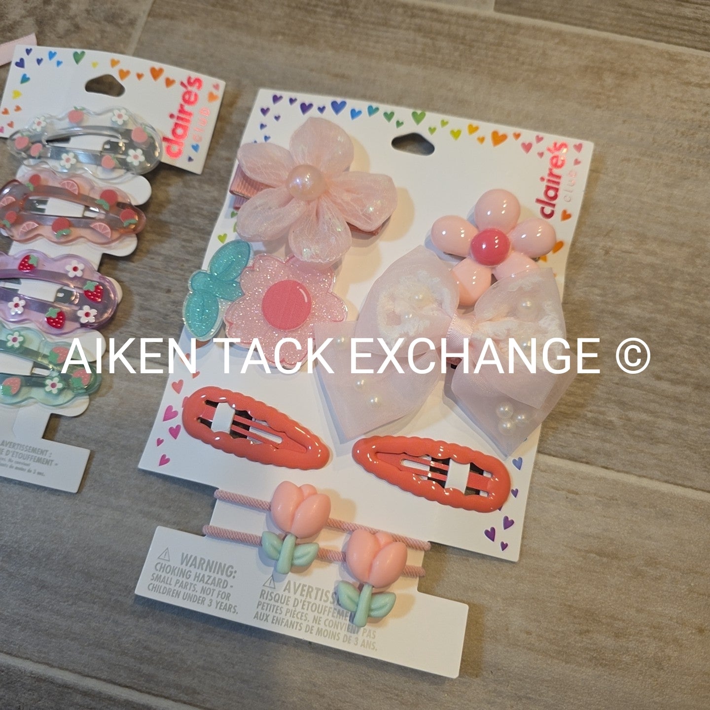 Claire's Hair Clip Bundle - 3 Sets