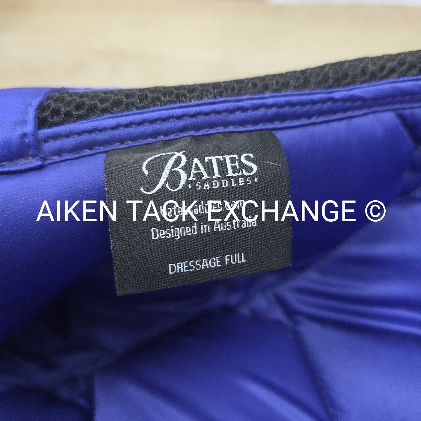 Bates Dressage Saddle Pad with Logo Embroidery - Size Full