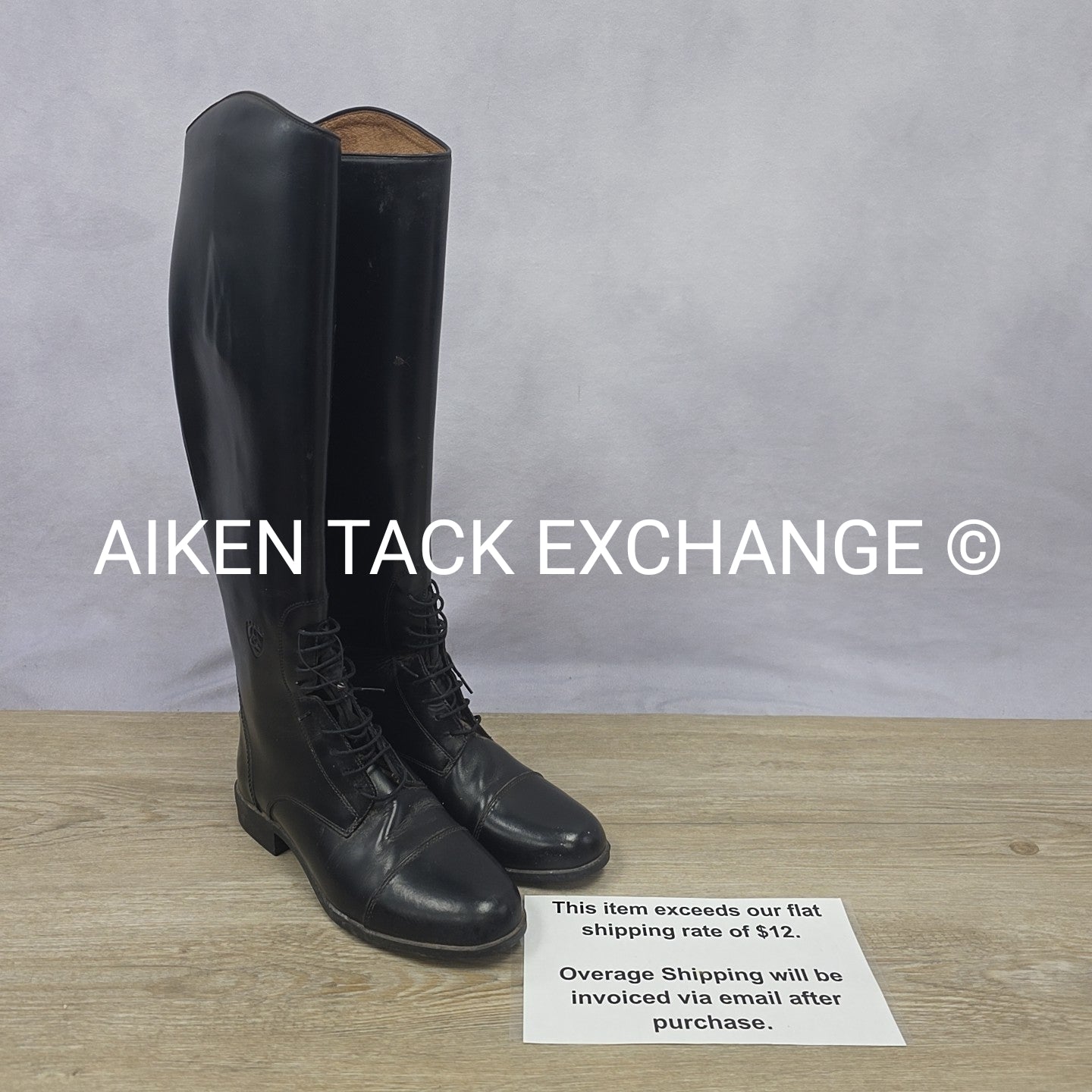 Ariat Heritage Contour Pull On Field Boots, Women's 9, Medium Height, Wide Calf