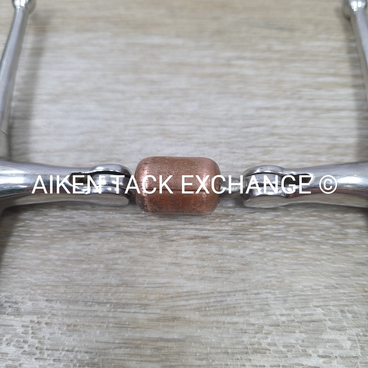 Full Cheek Double Hinge Bit with Copper Roller 5"