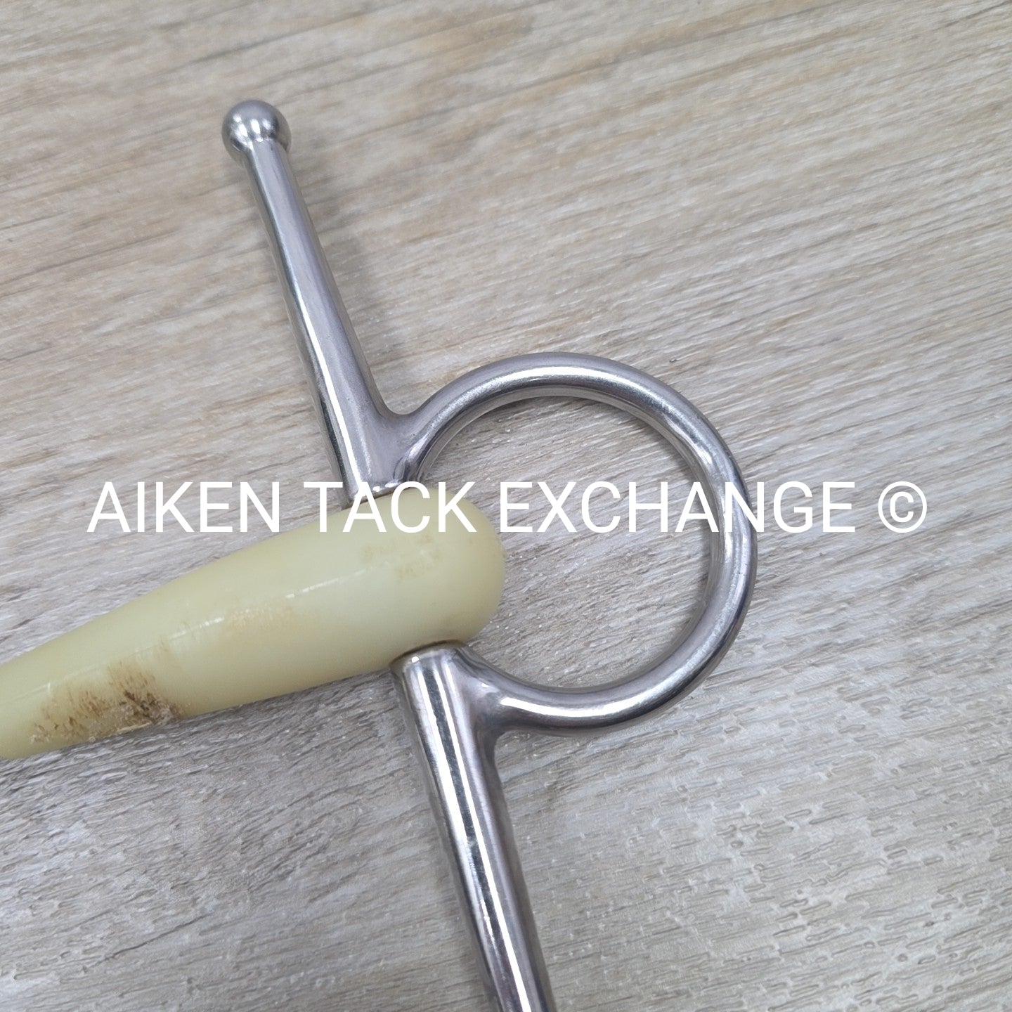 Happy Mouth Single Joint Full Cheek Bit, 5.25" (Has Chew Marks)