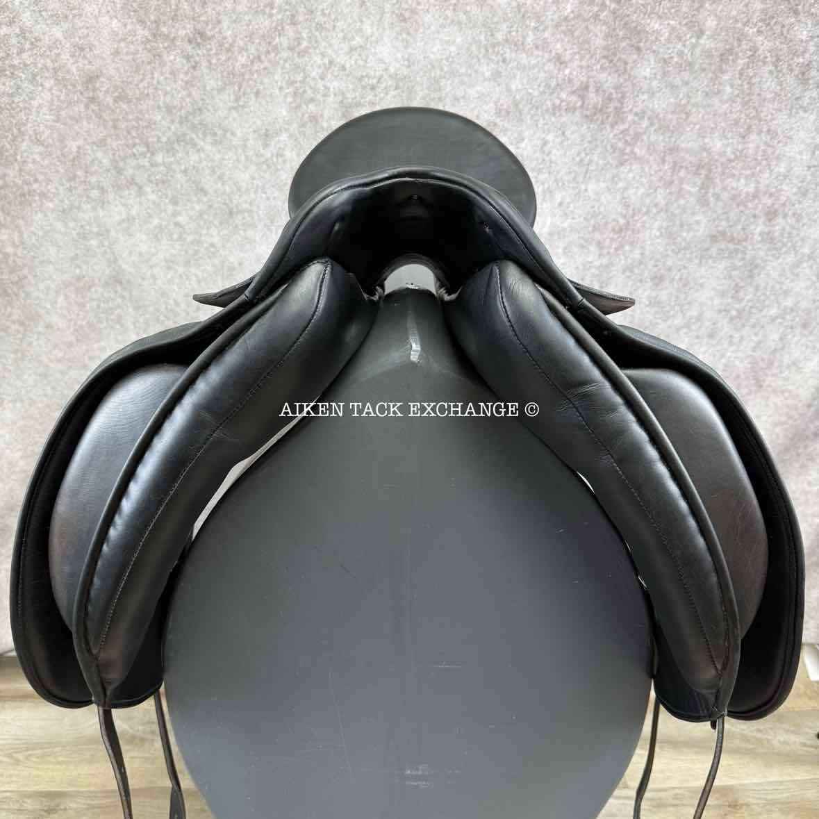 Albion Platinum Genesis Dressage Saddle, 18" Seat, Medium Tree, Wool Flocked Panels