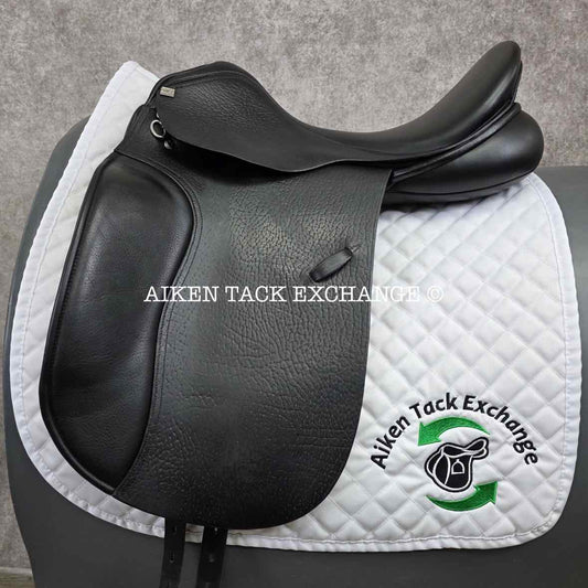Anky Salinero Dressage Saddle, 18" Seat, Adjustable Tree - Changeable Gullet, Wool Flocked Panels