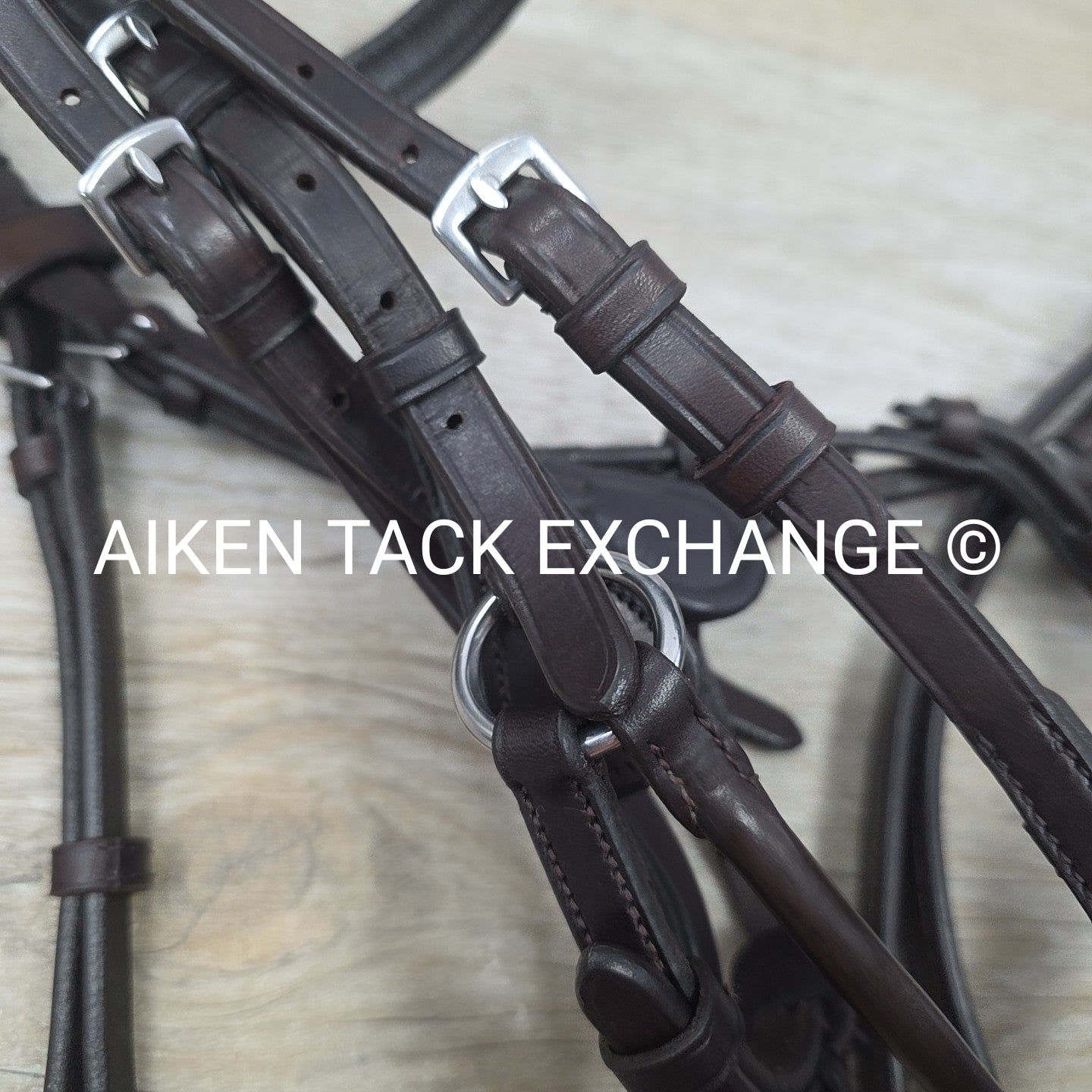 Collegiate ComFiTec Bridle with Reins, Brown, Size Cob