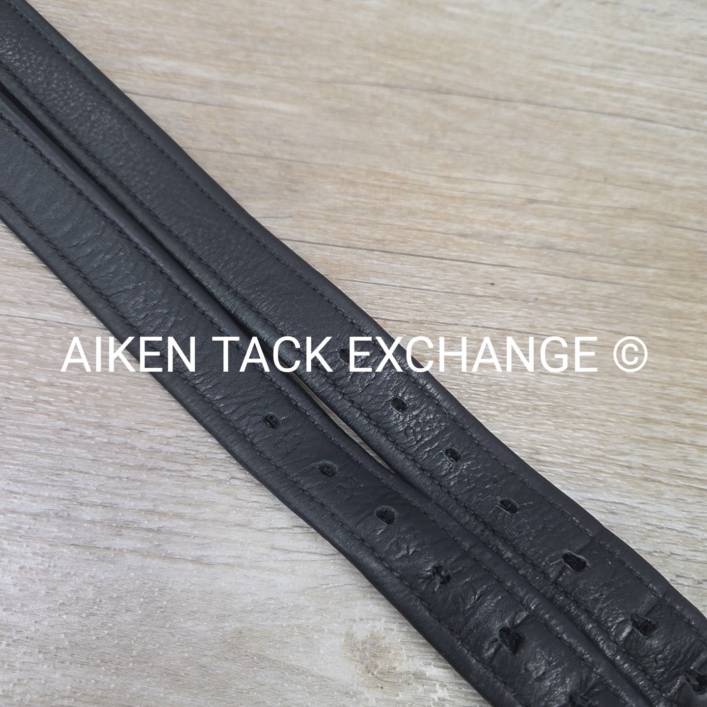 Passier Nylon Lined Stirrup Leathers, Black, 63"