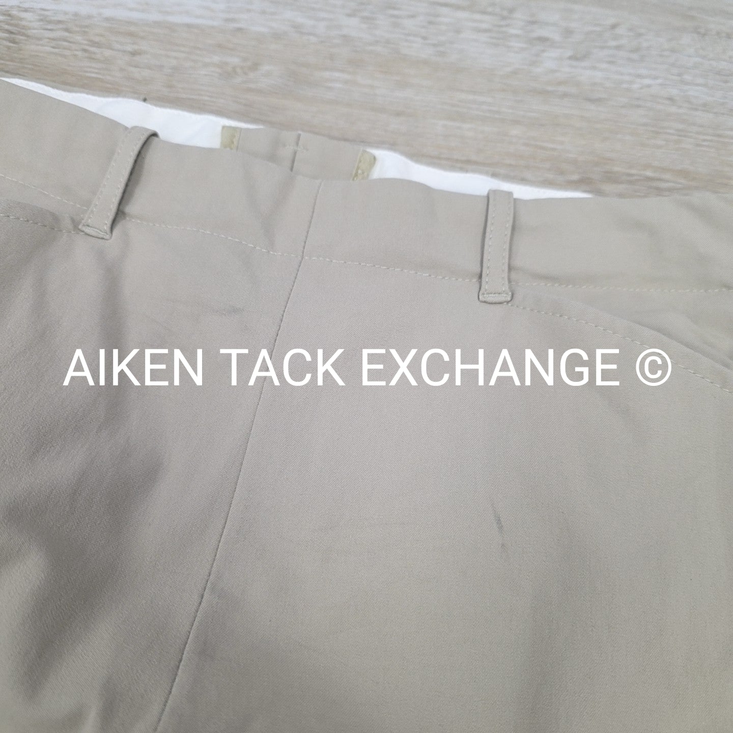 BARGAIN BUNDLE: 3 Pairs Tailored Sportsman Side Zip Knee Patch Breeches, Size 32