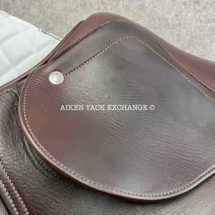 2012 CWD SE02 Close Contact Jump Saddle, 17" Seat, 2C Flap, Medium Tree, Foam Panels, Full Buffalo Leather