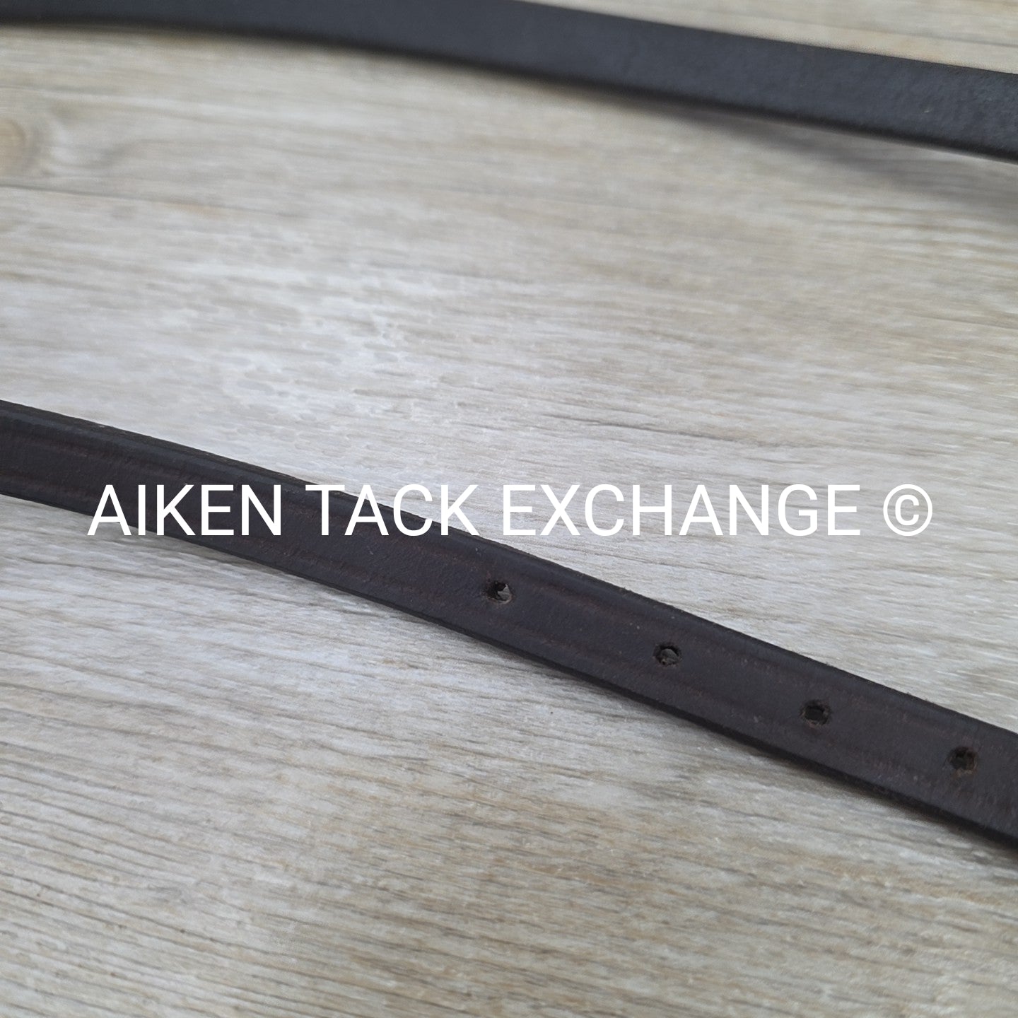 BARGAIN BUNDLE: 2 Edgewood Fancy Stitched Nosebands, Brown, Size Full
