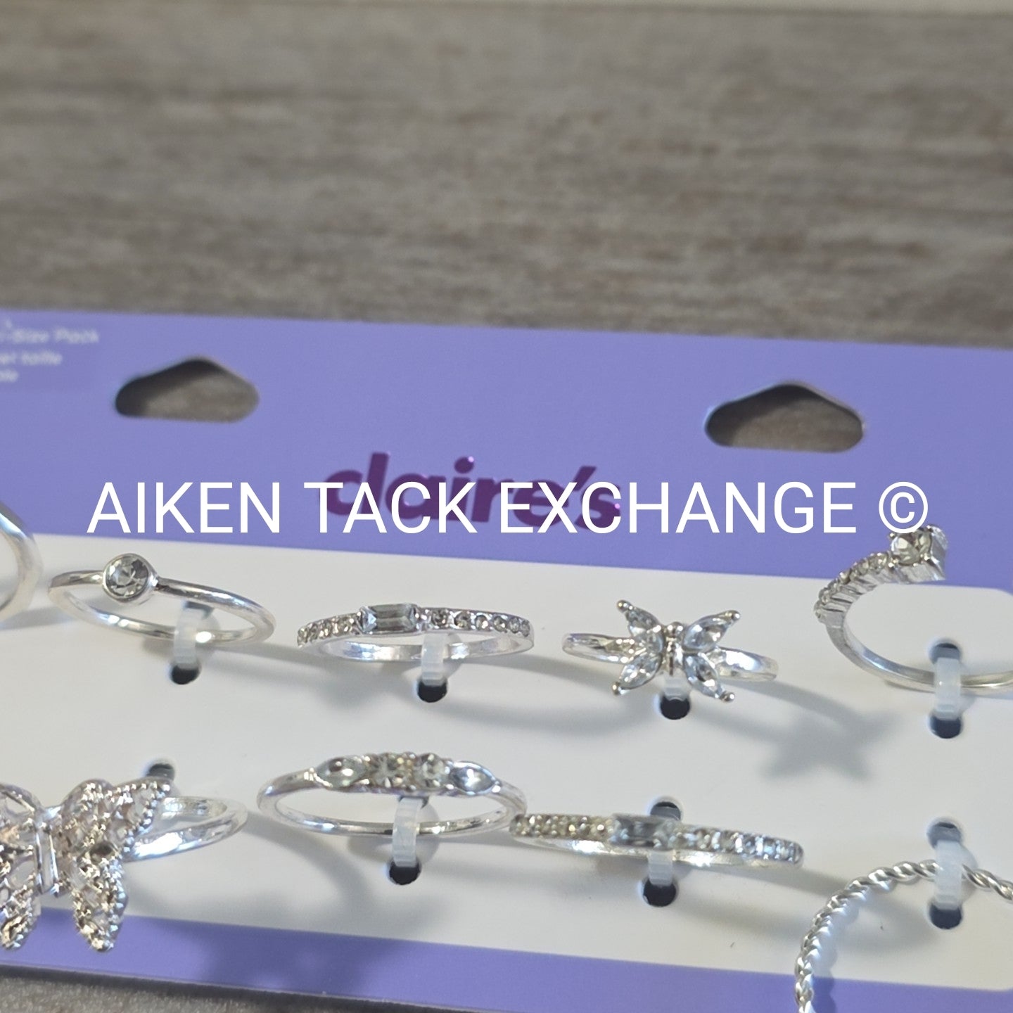 Claire's Ring Set - Various Sizes, 10 Total