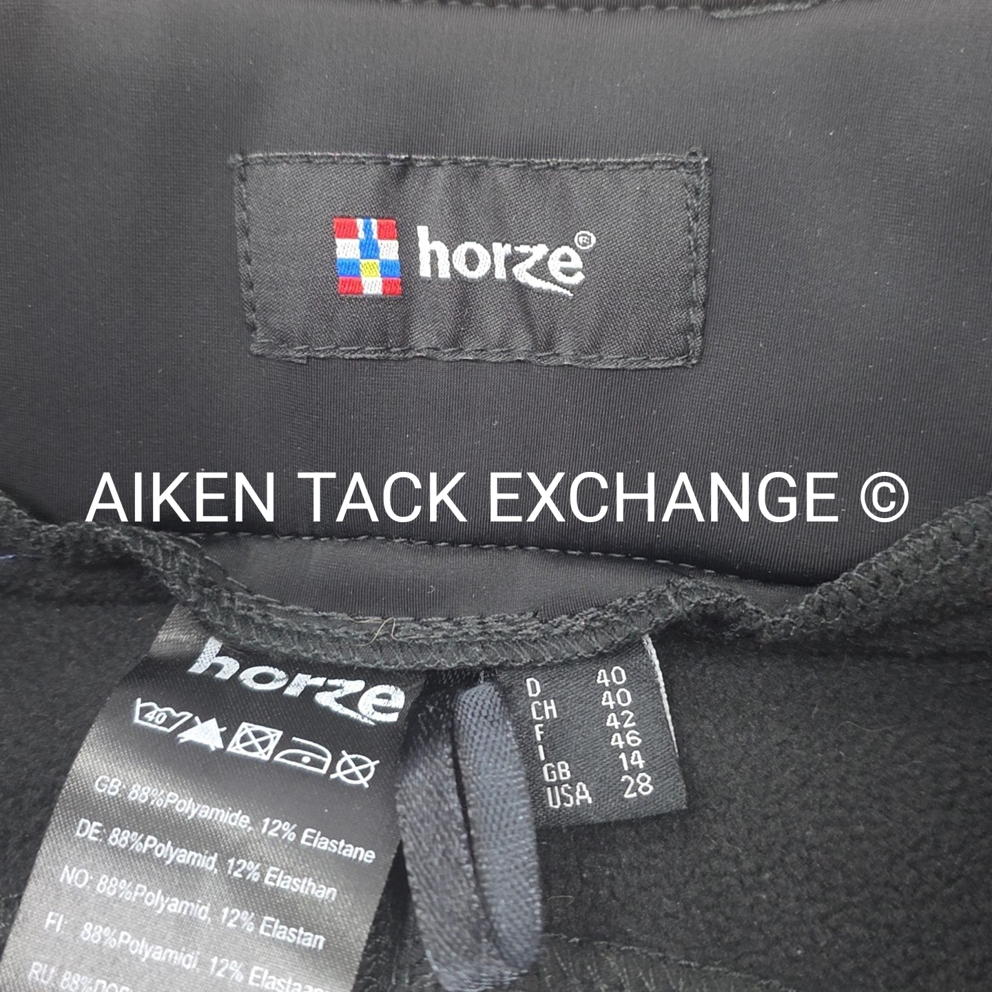 Horze Grand Prix Thermo Silicone Grip Full Seat Breeches, Women's 28