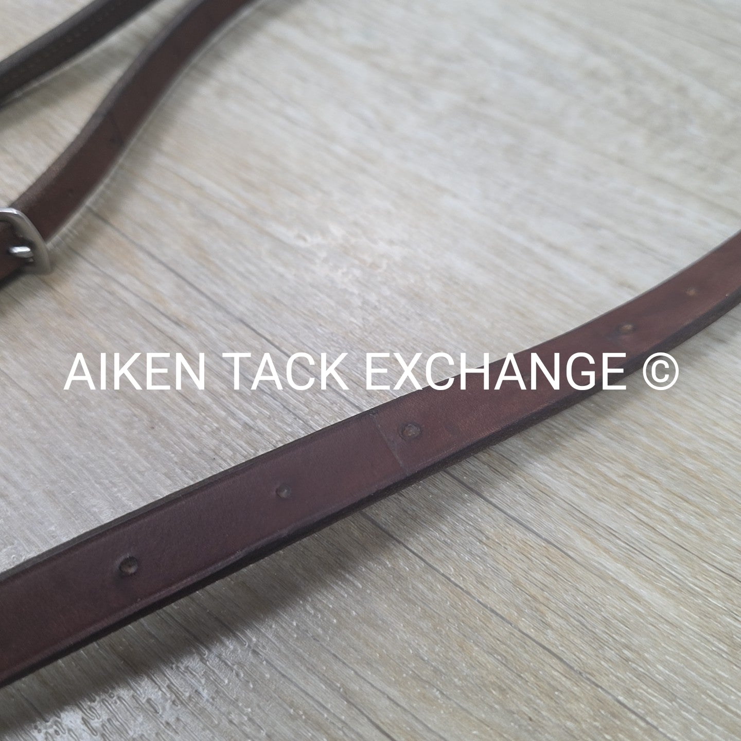 Bridleway Plain Raised Standing Martingale, Brown, Size Full