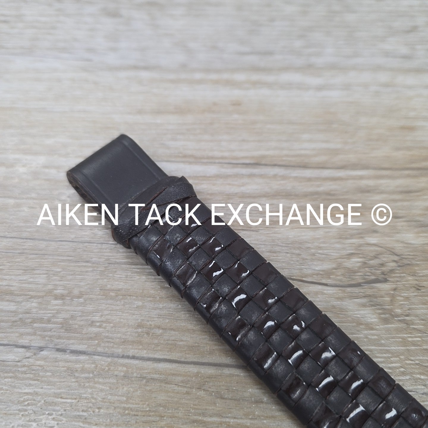 Leather Browband, Brown, 16"