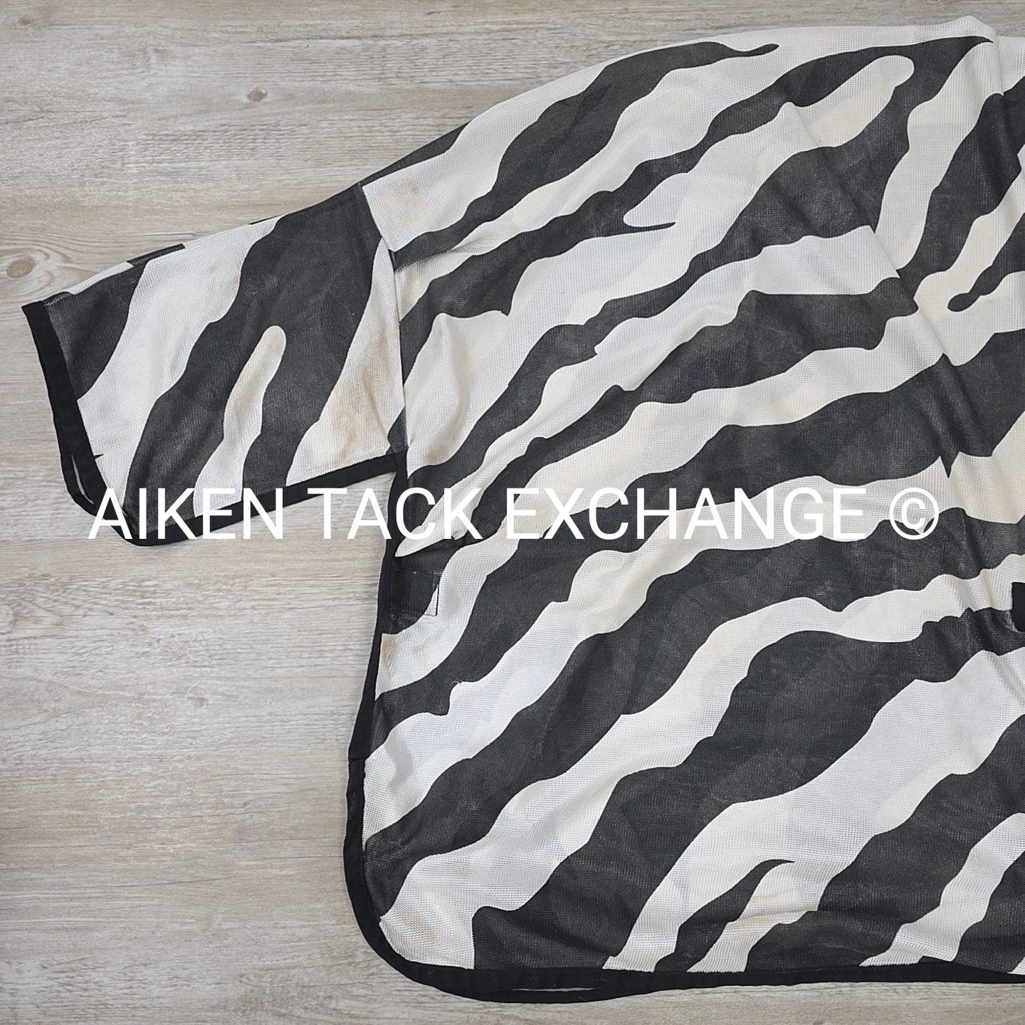 Bucas Buzz-Off Zebra Fly Sheet with High Neck, Size 84"