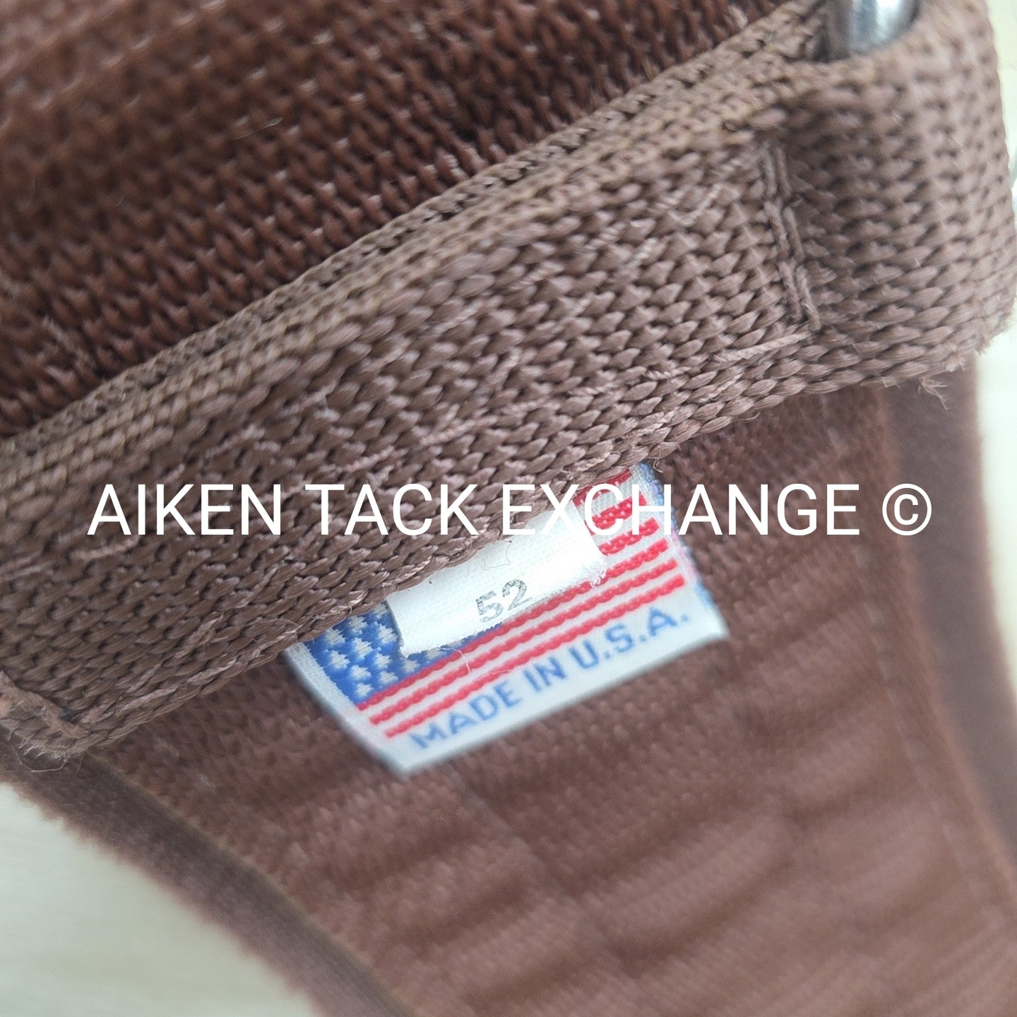 Professional's Choice Double Elastic SMx Girth, Brown, 52"