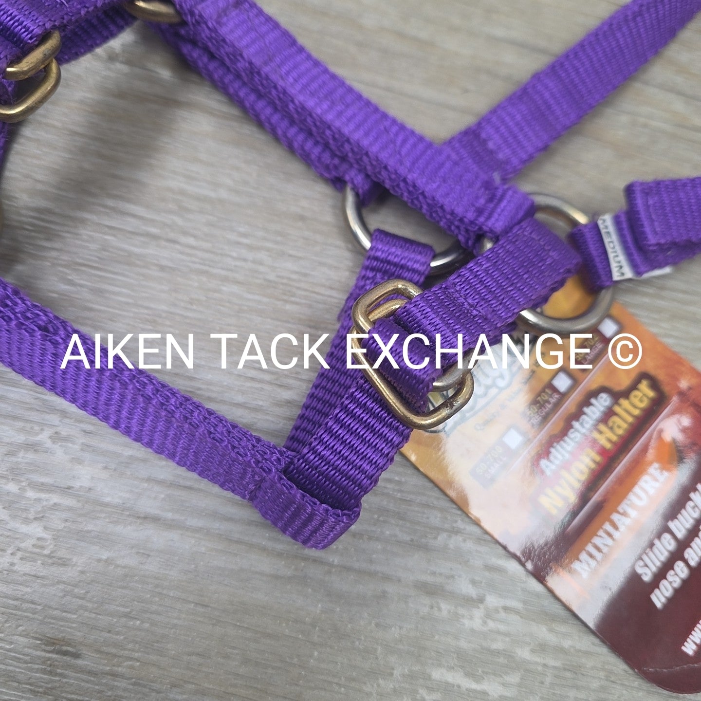 Tough1 Adjustable Nylon Halter, Medium Mini