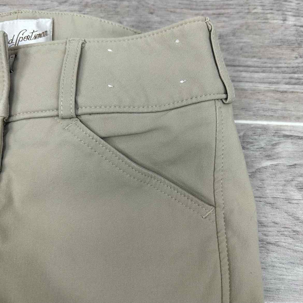 Tailored Sportsman Trophy Hunter Knee Patch Jods, Size 12 R