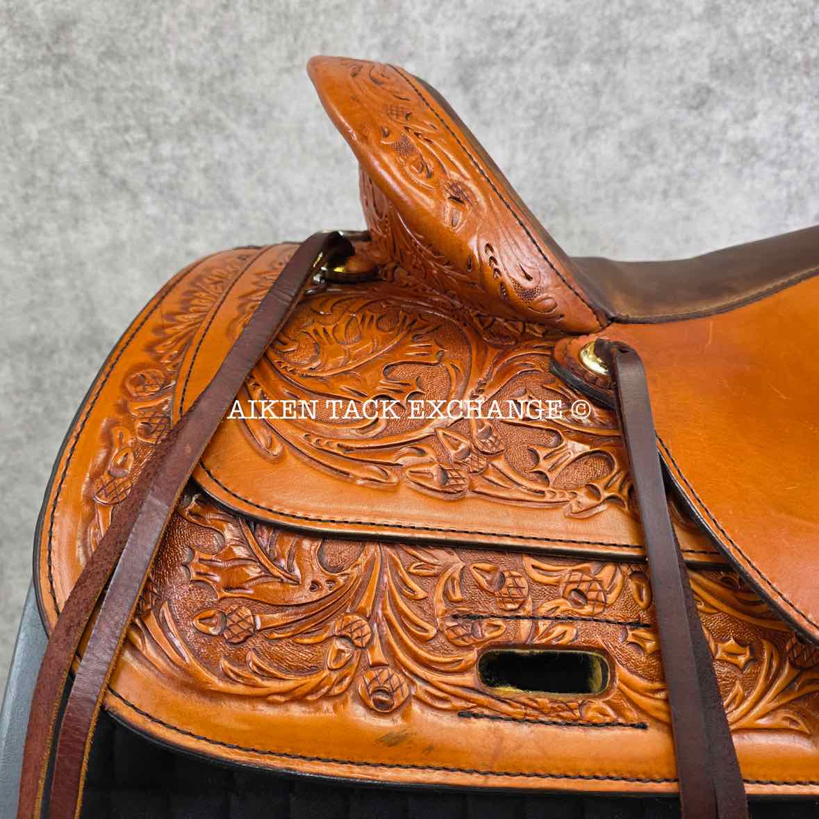 **SOLD** 2005 Circle Y 1553 Flex-Lite Park & Trail Western Saddle, 16" Seat, Regular Flex Lite Tree - Semi QH Bars