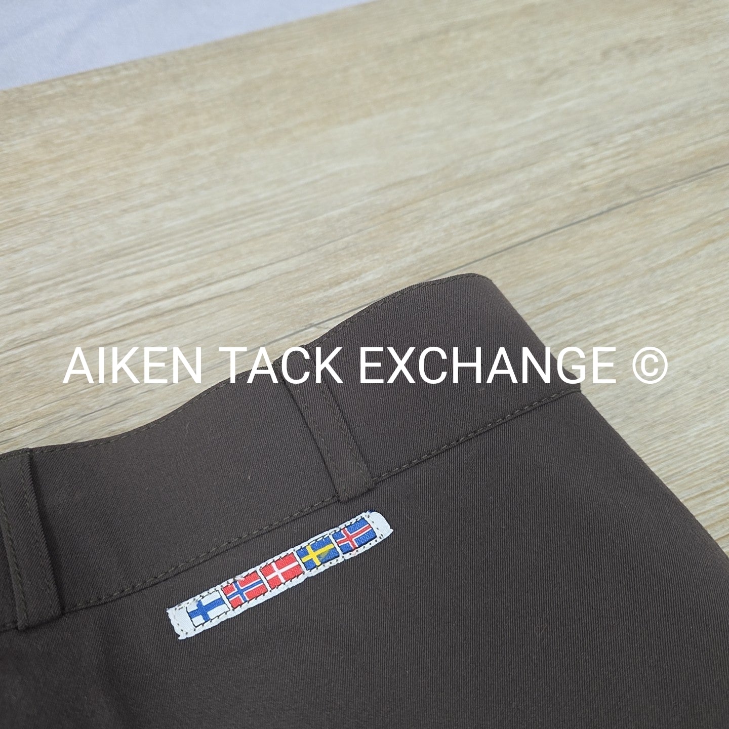 Horze Grand Prix Full Leather Seat Breeches, Brand New, Size XLarge