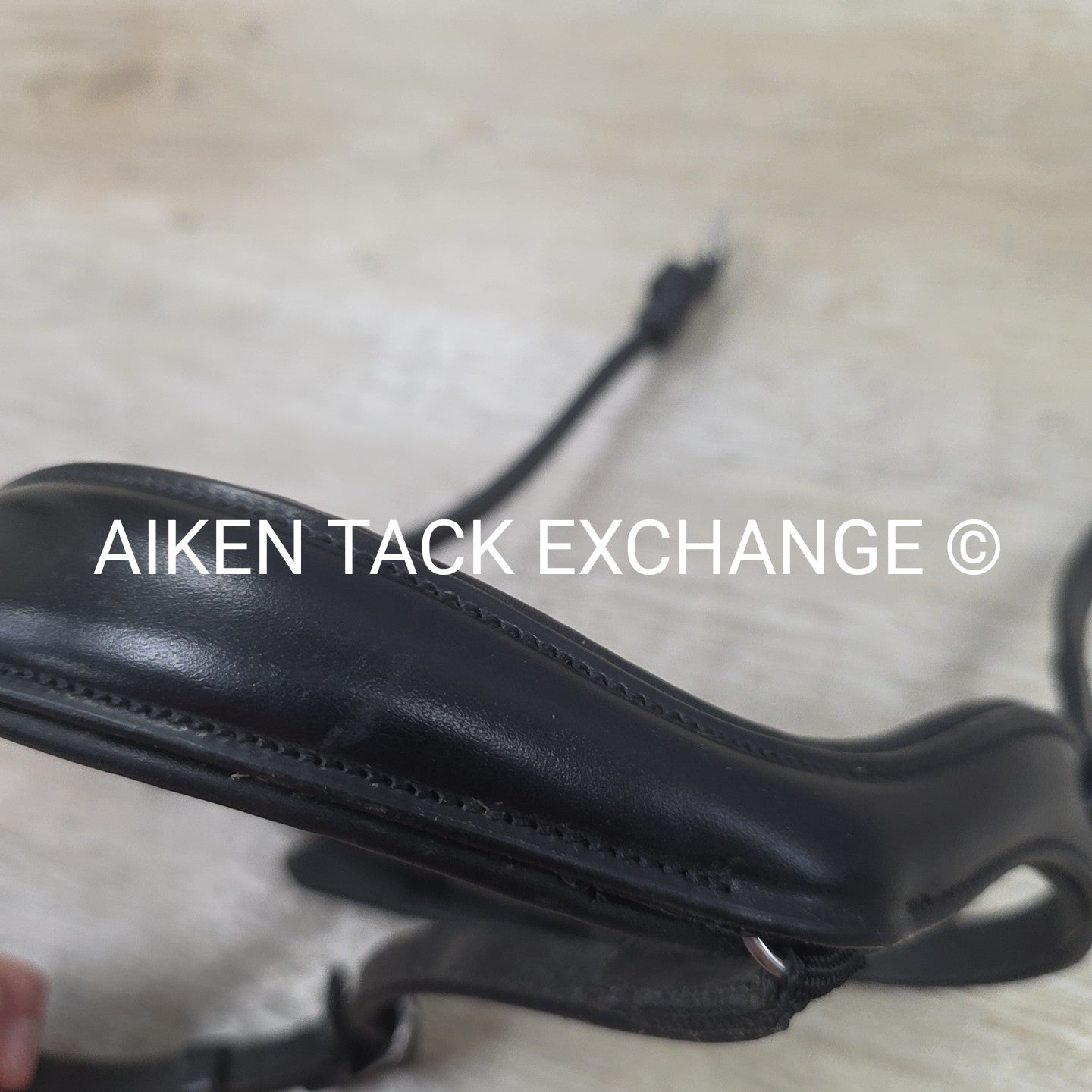 Anatomic Flash Noseband for Monocrown Bridle, Black, Size Full
